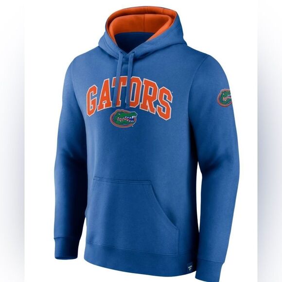 NWat Fanatics Unisex Blue Orange Florida Gators Tackle Twill Logo - Size 3XL - Picture 2 of 9
